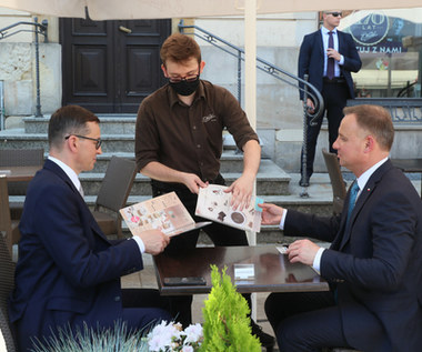Mateusz Morawiecki i Andrzej Duda spotkali się na kawie