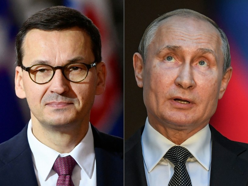 Mateusz Morawiecki i Władimir Putin /JOHN THYS/AFP/ /East News
