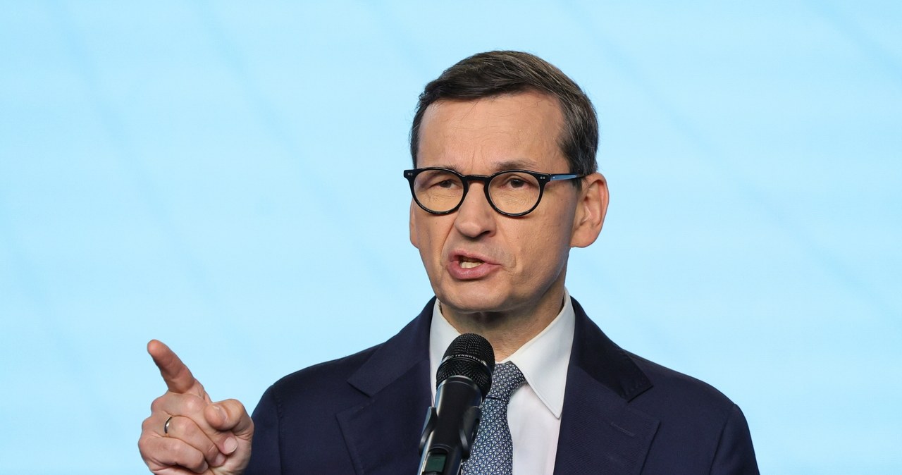 Mateusz Morawiecki krytykuje Donalda Tuska nawiązując do danych o bezrobociu przedstawionych przez Eurostat /Paweł Supernak /PAP