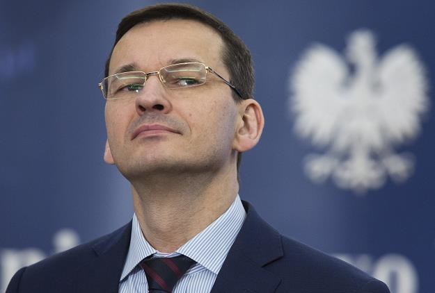 Mateusz Morawiecki, minister finansów i rozwoju. Fot. Andrzej Hulimka /Reporter
