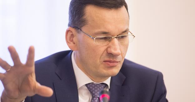 Mateusz Morawiecki, minister finansów, rozwoju, wicepremier i szef KERM. Fot. Maciej Luczniewski /Reporter