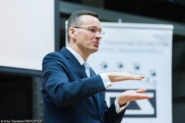 Mateusz Morawiecki, minister rozwoju. Fot. Artur Zawadzki /Reporter