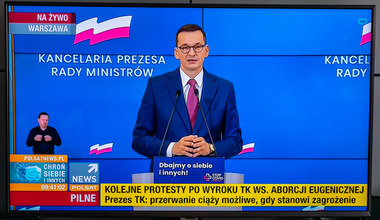 Mateusz Morawiecki o pomocy dla branż dotkniętych ograniczeniami