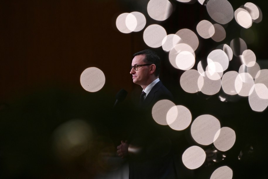 Mateusz Morawiecki w Rzeszowie /Darek Delmanowicz /PAP