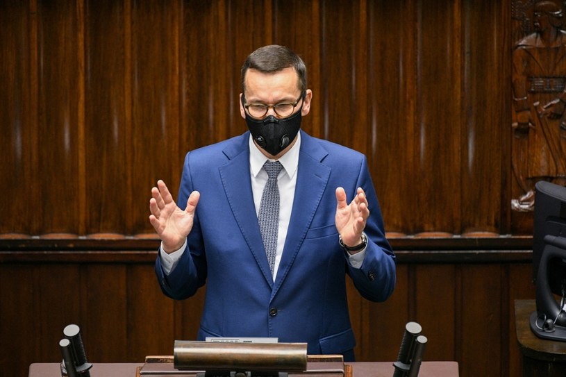 Mateusz Morawiecki w Sejmie / Jacek Dominski /REPORTER /East News