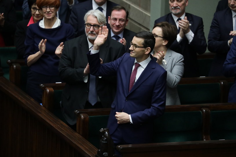 Mateusz Morawiecki we wtorek w Sejmie /Tomasz Gzell /PAP