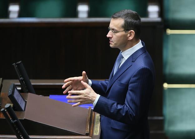 Mateusz Morawiecki, wicepremier, minister finansów i rozwoju. Fot. Leszek Szymański /PAP