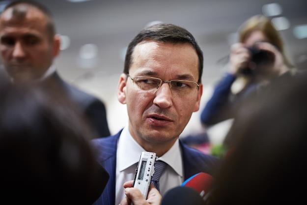 Mateusz Morawiecki, wicepremier, minister rozwoju i finansów. Fot. Andrzej Stawiński /Reporter