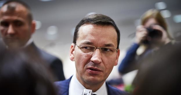 Mateusz Morawiecki, wicepremier, minister rozwoju i finansów. Fot. Andrzej Stawiński /Reporter