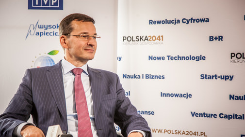 Mateusz Morawiecki, wicepremier, minister rozwoju i finansów gościem specjalnym Interii
