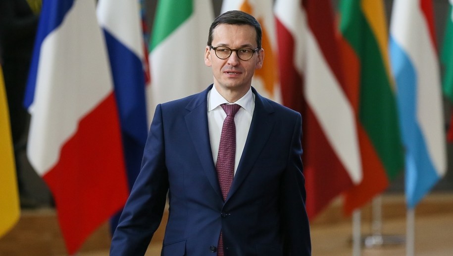 Mateusz Morawiecki /STEPHANIE LECOCQ  /PAP/EPA