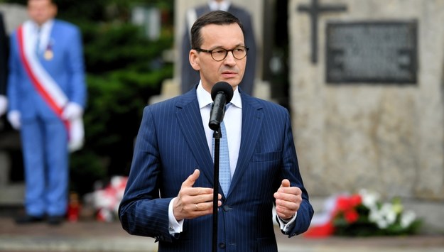 Mateusz Morawiecki / 	Piotr Polak    /PAP