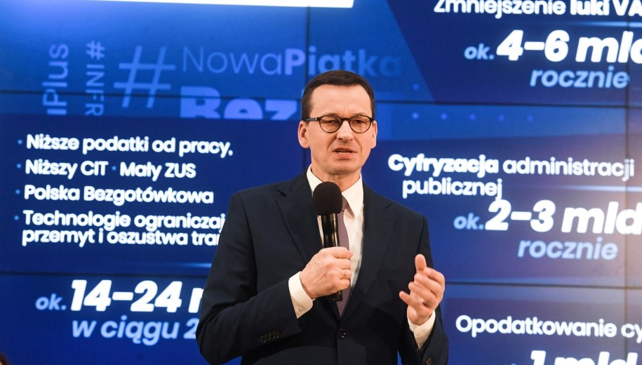 Mateusz Morawiecki /Piotr Nowak /PAP