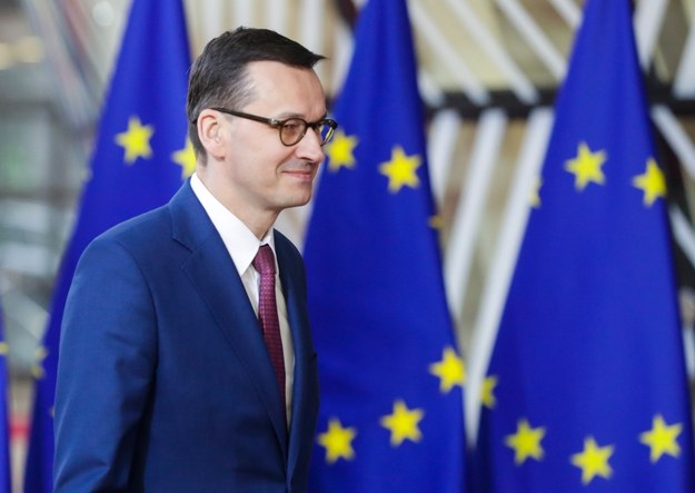 Mateusz Morawiecki /STEPHANIE LECOCQ  /PAP/EPA