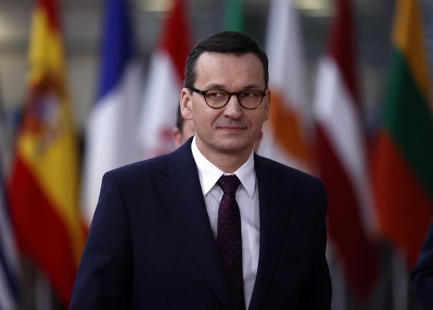 Mateusz Morawiecki /IAN LANGSDON /PAP/EPA