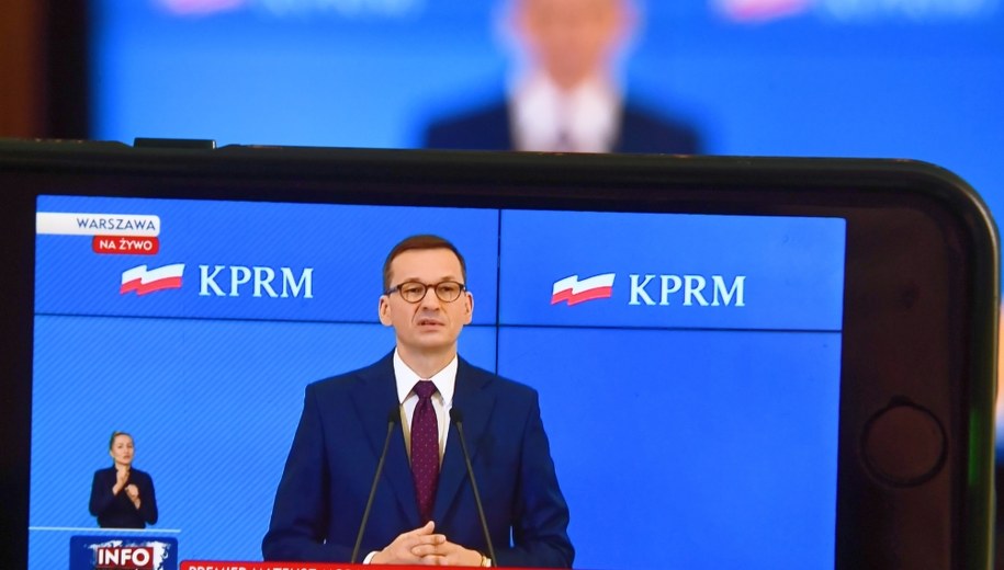 Mateusz Morawiecki /Piotr Nowak /PAP