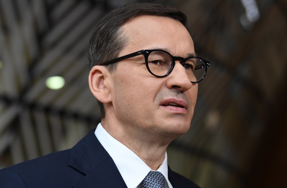 Mateusz Morawiecki /JOHN THYS / POOL /PAP/EPA