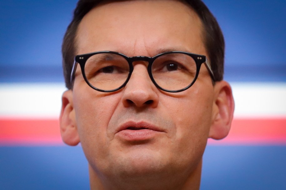 Mateusz Morawiecki /STEPHANIE LECOCQ  /PAP/EPA