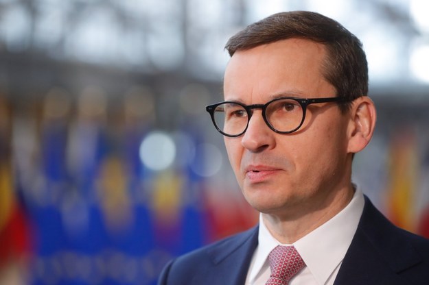 Mateusz Morawiecki /STEPHANIE LECOCQ  /PAP/EPA