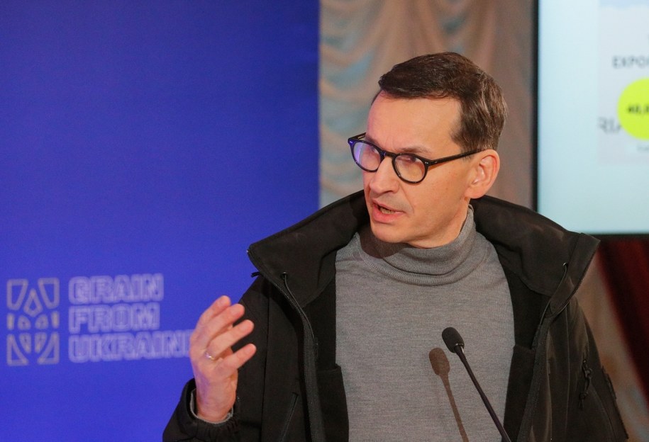 Mateusz Morawiecki /SERGEY DOLZHENKO /PAP/EPA