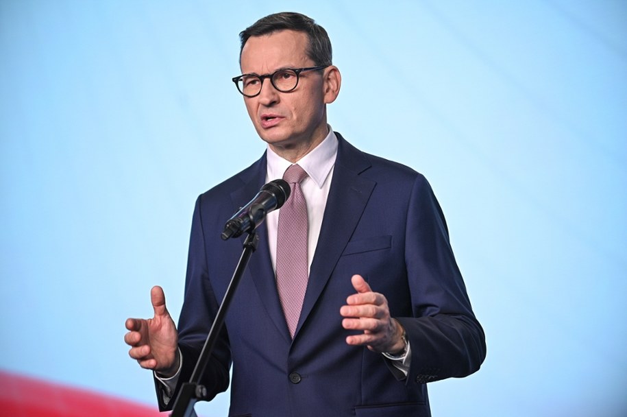 Mateusz Morawiecki / 	Marcin Obara  /PAP