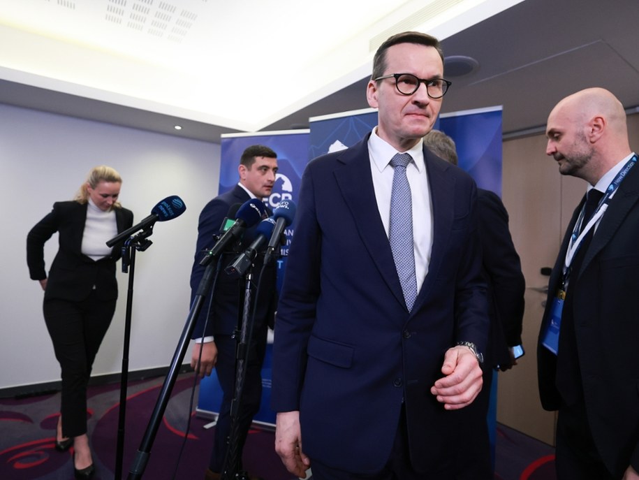 Mateusz Morawiecki /OLIVIER HOSLET /PAP/EPA