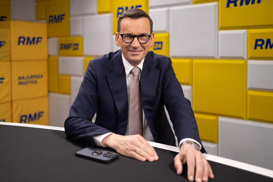 Mateusz Morawiecki /Jakub Rutka /RMF FM