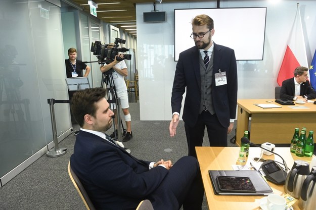 Mateusz Pali (L) i Jakub Osajda (C) /	Piotr Nowak /PAP