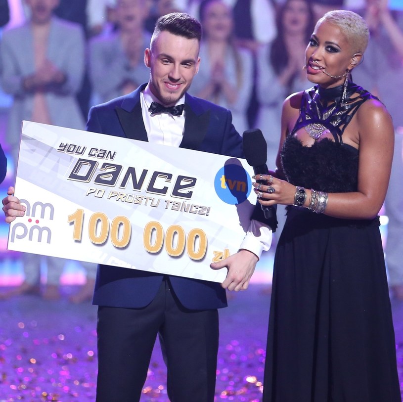 Mateusz Sobecko w finale "You can dance" /Paweł Wrzecion /MWMedia