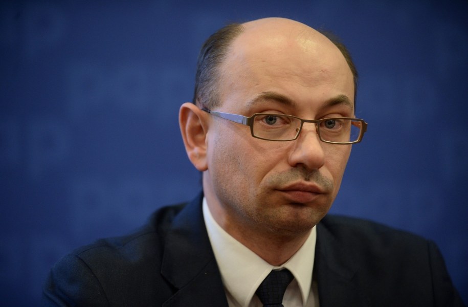 Mateusz Szpytma, dyrektor muzeum /PAP/Bartłomiej Zborowski /PAP