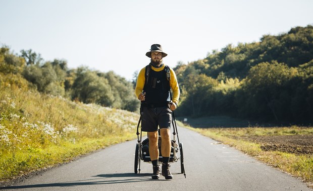 Mateusz Waligóra rusza na "Szlak Odry". Przejdzie ponad 850 kilometrów