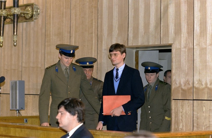 Mathias Rust na sali sądowej /AFP