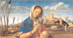 Matka Boska Zielna, Giovanni Bellini, 1500-05 /Encyklopedia Internautica