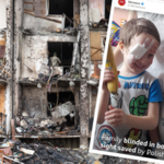 Matka i jej dzieci oślepione podczas bombardowania. Pomogli polscy okuliści 