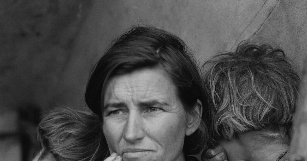 Matka-migrantka, 1936 /Dorothea Lange /Wikimedia