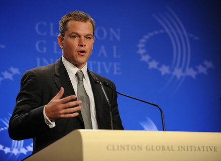 Matt Damon angażuje się w akcje charytatywne /AFP