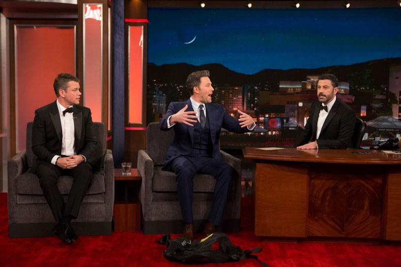 Matt Damon, Ben Affleck i Jimmy Kimmel /Randy Holmes / Contributor /Getty Images