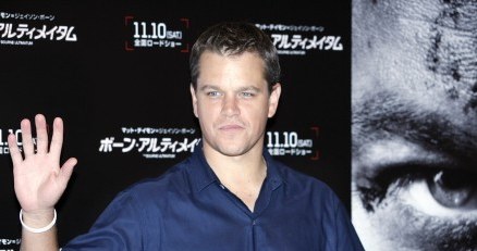 Matt Damon na premierze ostatniej części trylogii przygód Bourne'a. /AFP