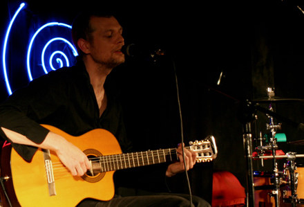 Matt Elliott podczas katowickiego występu w Hipnozie /INTERIA.PL