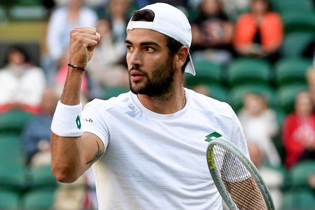 Matteo Berrettini /FACUNDO ARRIZABALAGA /PAP/EPA