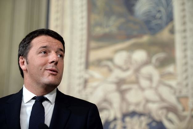 Matteo Renzi, premier Włoch /AFP