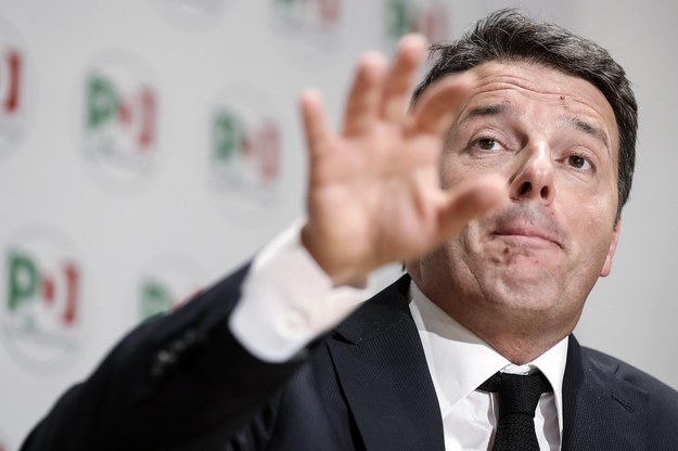 Matteo Renzi zrezygnuje ze stanowiska? /RICCARDO ANTIMIANI /PAP/EPA
