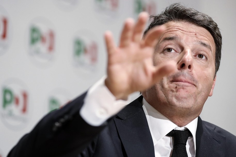 Matteo Renzi zrezygnuje ze stanowiska? /RICCARDO ANTIMIANI /PAP/EPA