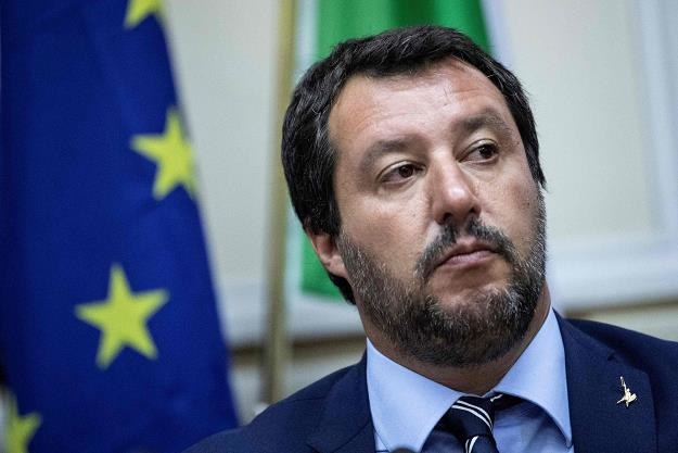 Matteo Salvini, wicepremeir i szef MSW Włoch /AFP