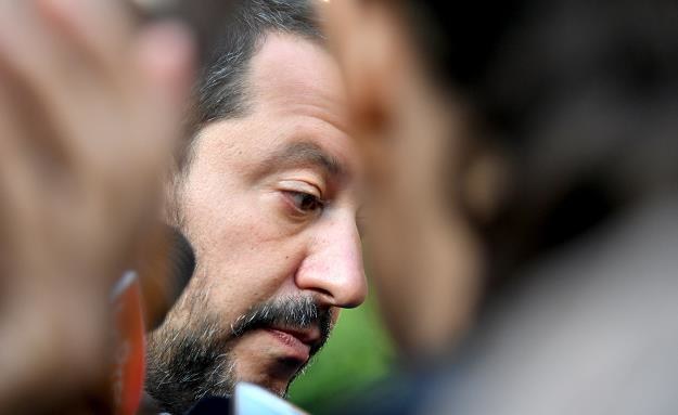 Matteo Salvini, wicepremier Włoch i szef MSW /AFP