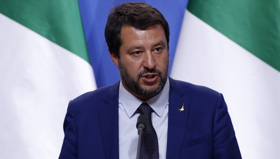 Matteo Salvini /Szilard Koszticsak /PAP/EPA