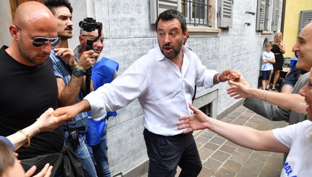 Matteo Salvini /DANIEL DAL ZENNARO  /PAP/EPA