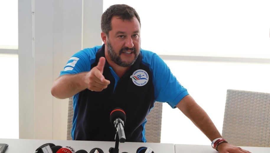 Matteo Salvini /NICO LANESE /PAP/EPA
