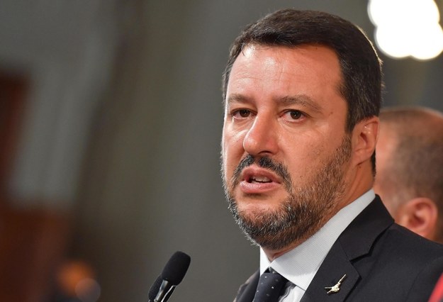 Matteo Salvini /ETTORE FERRARI /PAP/EPA