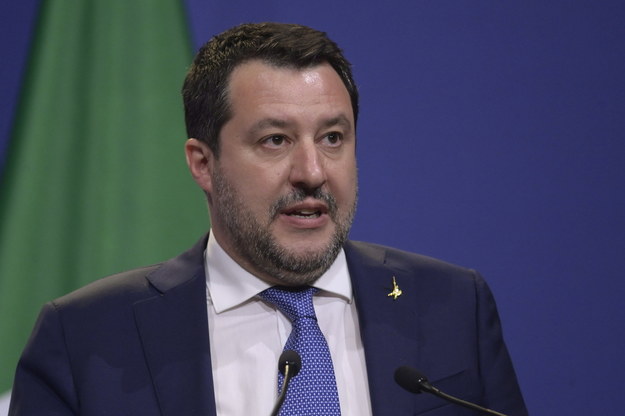Matteo Salvini /Szilard Koszticsak /PAP/EPA